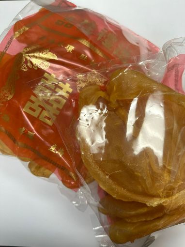 Picture of 10-15 heads dried fish maw slices